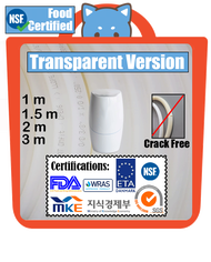 FOOD GRADED Transparent Compatible eSpring Water Filter Transparent Tube Pipe Amway e spring NSF cer