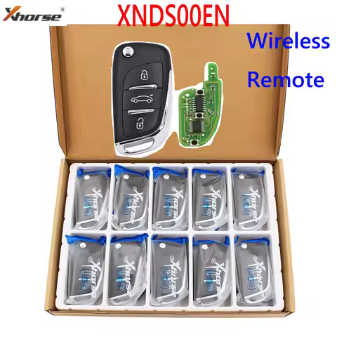 Xhorse XNDS00EN DS Type VVDI Wireless Universal Remote Key 3 Buttons XN For VVDI Mini/Key Tool Max K