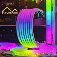 8/24 Pin Extension ARGB Extension Cable 5V ARGB 8 Pin PCI-E Extension PSU Extension Cable Set