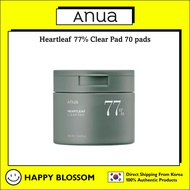 ANUA Heartleaf 77 Toner Pad 70 Sheets I PHA Dead Skin Care Low pH Daily Toner Pad exfoliating