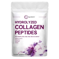 *Stock* Hydrolyzed Collagen Powder, 2 Pounds (32 Ounce), Pure, Grass-Fed, Pasture-Raised/USA