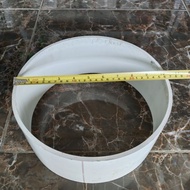 10" inch pvc pipe D, 10 cm long, 5 mm thick