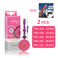 OFFB Ultralight TPU Inner Tube tpu inner tube 700c 700x23-32c with Removable Aluminum Valve – Punctu