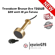 Transducer Furuno Bronze  Thru Hull  Dual Frequency 50/200kHz for  FCV688 FCV668