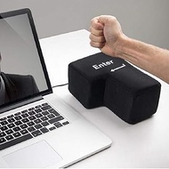 Gazaar Creative Super Sized Giant Enter Key USB Big Enter Button Comfortable Economic Desktop Pillow