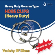 [9mm[ Hose Clip Clamp 304 Stainless Steel Hose Clip Adjustable Hose Pipe Clip