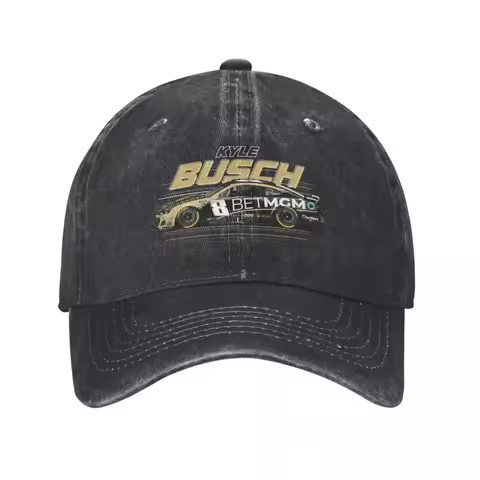 Kyle Busch 2023 No. 8 Patriotic Baseball Cap beach hat Luxury man cap Golf Hat Golf Women Men's
