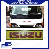 Car Hood Emblem Sticker for Isuzu / Navara / Mitsubishi Adventure / Montero Sport / Trailblazer