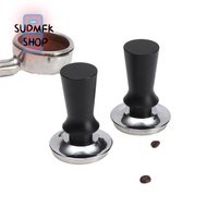 SUDMFK เหล็กไร้สนิม เอสเปรสโซงัดแงะ สปริงโหลด ระลอกแบนแบน การงัดแงะกาแฟ เครื่องมือทำกาแฟ ปรับระดับเอง อุปกรณ์เสริมเครื่องชงกาแฟ