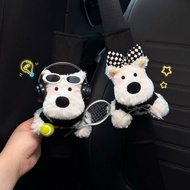 Cute Cartoon West Highland Car Interior Safety Belt Shoulder Pad Cute Cartoon West Highland Car Inte