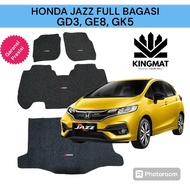 Honda Jazz Carpet Full Luggage Ge8 GD3 GK5 Precision custom fit With Honda Logo