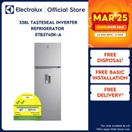 Electrolux ETB3740K-A 338L TasteSeal Inverter Refrigerator with 2 Years Warranty