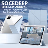 Socedeep for Y-Folding Case for Redmi Pad 2 Pro 12.1 inch POCO Pad X1 M1 RedmiPad 2 11 inch 2025 Xia