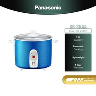 Panasonic 0Baby Rice Cooker With Auto Cooking (3L / 0.16kg) SR-3NAA / SR-3NAASK