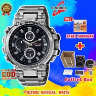 Jam Tangan Rantai G Shock MTG B1000 Crono Tanggal Aktif Analog Watch Arloji Mewah Cowok