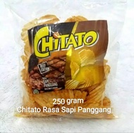 CHIKI CHITATO RASA SAPI PANGGANG 250 GRAM/SNACK/CAMILAN/CIKI/MAKANAN RINGAN/KILOAN/JAJANAN