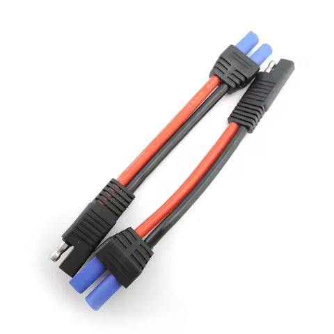 10AWG Copper Thick For SAE power Adapter connector Cable SAE Plug Wire To EC5 Female Power Cord Batt