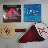 Donic - Pingpong Bat Donic Carbon plus Donic rubber set