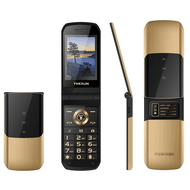 แบรนด์ใหม่เดิม yeemi NK2720 พลิกมือถือสองซิมโลหะร่างกายแป้นพิมพ์โทรศัพท์มือถือสำหรับผู้สูงอายุผู้สูงอายุโทรศัพท์มือถือ