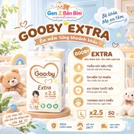 [Buy 1 Bag] Gooby Day Diapers/Diapers, Super Absorbent, Safe, Soft, For Babies From 4kg-35kg