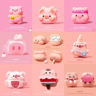 Pink Piggy Airpods Case Cute Airpods Pro 3 Case Pig Airpods 4 Case Silicone Airpods Pro 2 Case Cute 