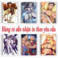 Fur Affinity Hang Tail spiral notebook 200 pages