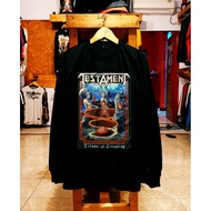 Original DISTRO METAL TESTAMENT BAND LONG T-SHIRTS - LATEST ORIGINAL METAL DISTRO BAND MEN'S LONG T-