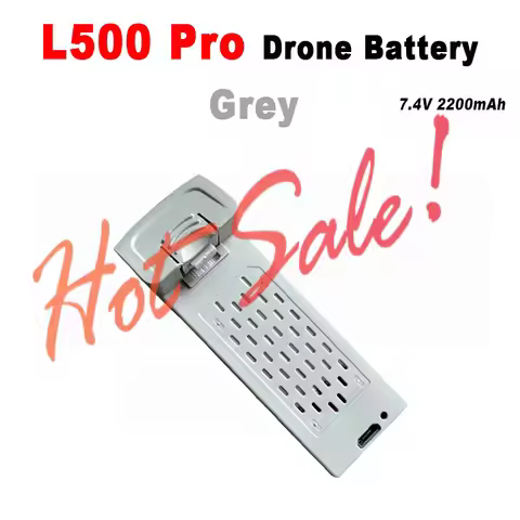 7.4V 2200mAh for LYZRC L500/ L500 Pro/ L500 ProMax 4K Newly Upgraded Drone Battery Accessories Parts