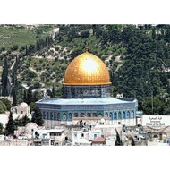 Magnet Peti Ais Dari Makkah, Madinah & Palestine - 3 Gambar dalam 1 Magent
