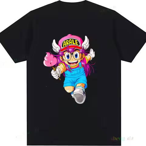 Unisex Graphic T Shirts Women Clothes Arale Norimaki - Dr. Slump Tops Y2k Top Tops