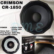 Speaker Komponen Crimson CR 1850/ CR1850 18 Inch Original