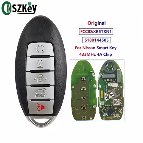 CNSZKey FCCID:KR5TXN1 S180144505 7812D-TXN1 Original Smart Remote Key For Nissan SUV 5 Buttons 433MH