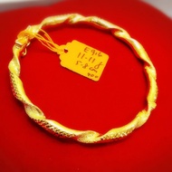 LAELA GELANG TANGAN TWISTER EMAS TULEN 916 GOLD