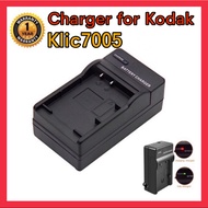 KLIC-K7005 Replacement Battery 3.7V 1250mAh and Charger Set for Kodak EasyShare C763 Fujifilm NP-40 