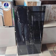 Granit lantai,dinding hitam motif glosi 60x120 Granada nero By KIA