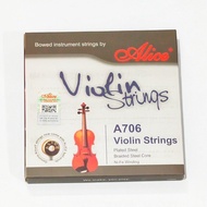 Alice A706 violin string original A 706 one set of metal violin strings 1 set contains 4 strings