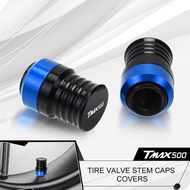 For YAMAHA TMAX500 2001 2002 2003 2004 2005 2006 2007 TMAX 500 Motorcycles Universal Wheel Tire Valve Stem Caps Airtight Covers