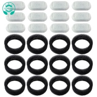 12PCS Cats Water Fountain Replacement Filters &amp; Pre-Filter Sponges for Automatic Pet Fountain Dog Water Fountain