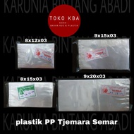 Tjemara Semar PP plastic bags 8x12, 8x15, 9x15, 9x20
