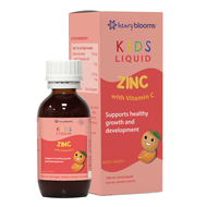 Henry Blooms Kids Liquid Zinc with Vitamin C 100mL – Hỗ Trợ Miễn Dịch Tăng Cường Hấp Thu
