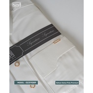 ALRAWDA by Alharamain Jubah Men's Slimfit Premium Series Gamis/ (1089) Off-White