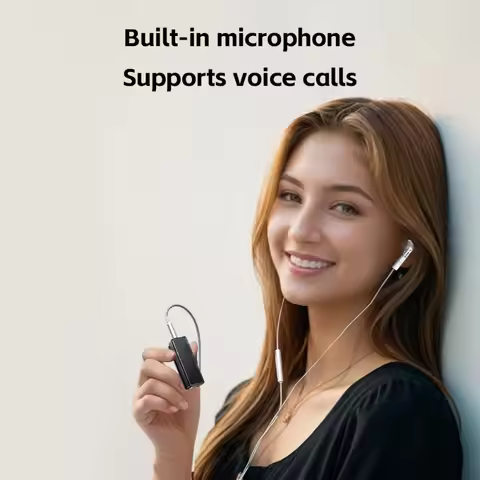FiiO BTR11 Bluetooth 5.3 Receiver LDAC Lossless Hi-Res Audio DAC Amp 3.5mm Car AUX Adapter for Wired