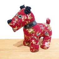 【花布先生】 雪納瑞 - 酒紅