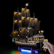 Nitemode LED Light Kit Compatible with Lego Captain Jack Sparrow’s Pirate Ship10365, Upgraded Contro