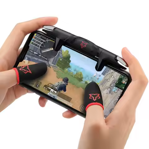 Hot SARAFOX Game Triggers Joystick Games Controller Shoulder Button Handle for iPhone Black Shark 3 