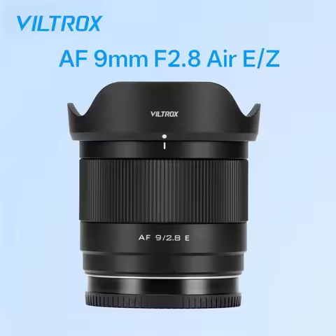 Viltrox AF 9mm F2.8 Air APS-C Auto Focus Camera Lens Wide Angle Prime Lens for Nikon Z50 Sony A7M2 L
