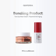 GLAB - Bundling Booster Tone Up Glow Cream + Face Mist Anti Aging Booster