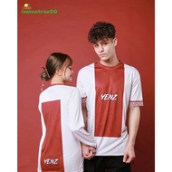 Yenz Jersey Couple Yenz Oska Japan Yenz Retro Sakurai Jersey Baju Kaos Viral Tiktok Ootd 2023 Baju Berkolar T Shirt Unisex Lengan Pendek Lelaki Perempuan Kanak Kanak Plus Size