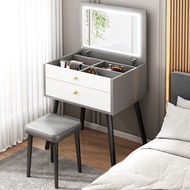 【SG Sellers】Minimalist Makeup Table Dressing Table Home Bedroom Makeup Table Vanity Table with Dressing Mirror &amp; Chair Modern
