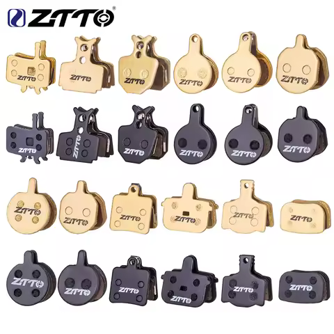 ZTTO 1 Pair MTB Road Brake Pads Metal Pads Quiet Brake Pad Universal For BB7 B777 MT2 MX4 CXS X5 DA5